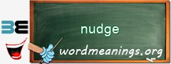 WordMeaning blackboard for nudge